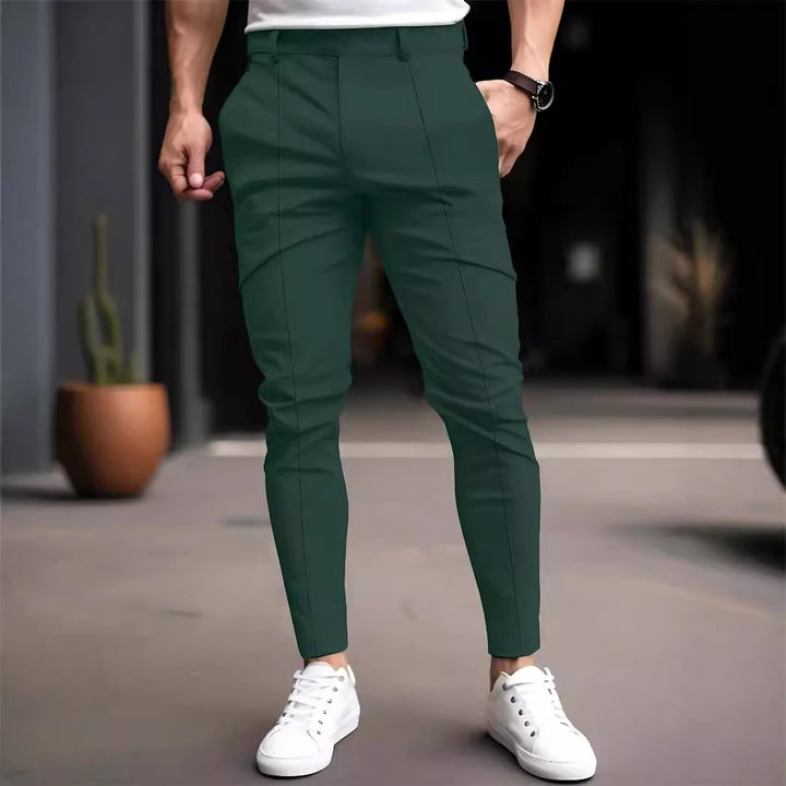 Herren Slim-Fit Chinohose mit praktischen Taschen Echoarchiv