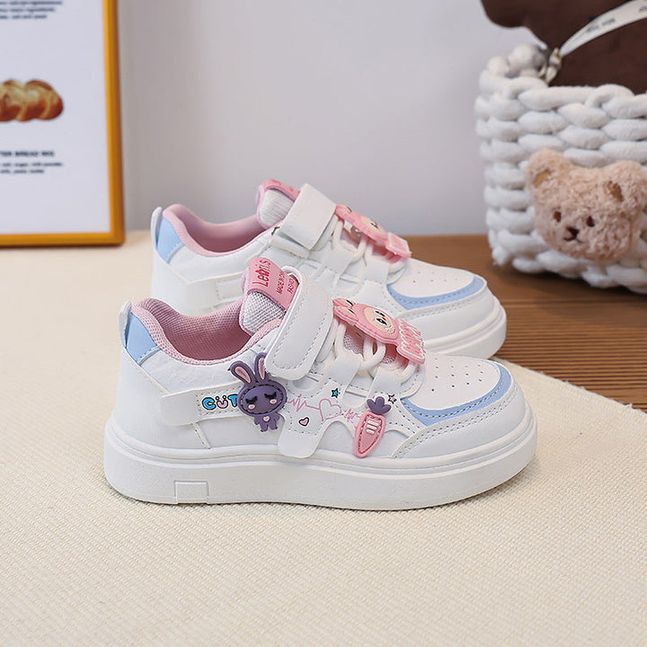 Damen Kindersneaker mit niedlichen Applikationen und praktischem Klettverschluss Echo Archiv