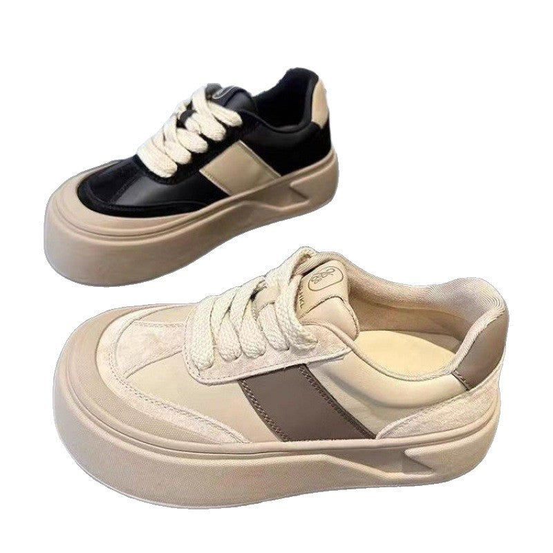 Damen Plateau Sneakers mit lässigem Retro-Design und weichem Obermaterial Echo Archiv