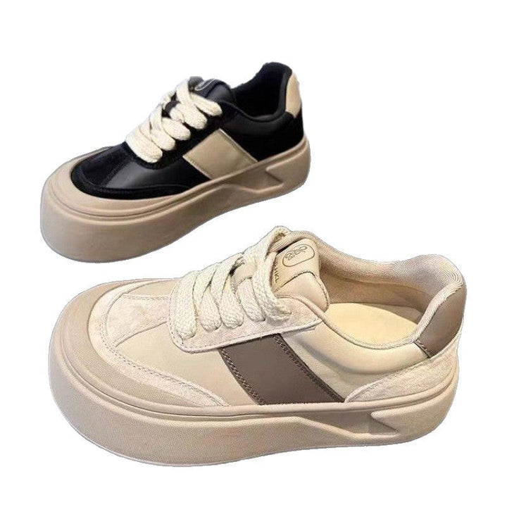 Damen Plateau Sneakers mit lässigem Retro-Design und weichem Obermaterial Echo Archiv