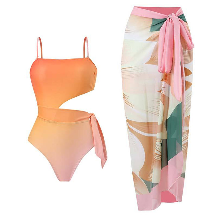Damen Maxirock mit floralem Design Echo Archiv