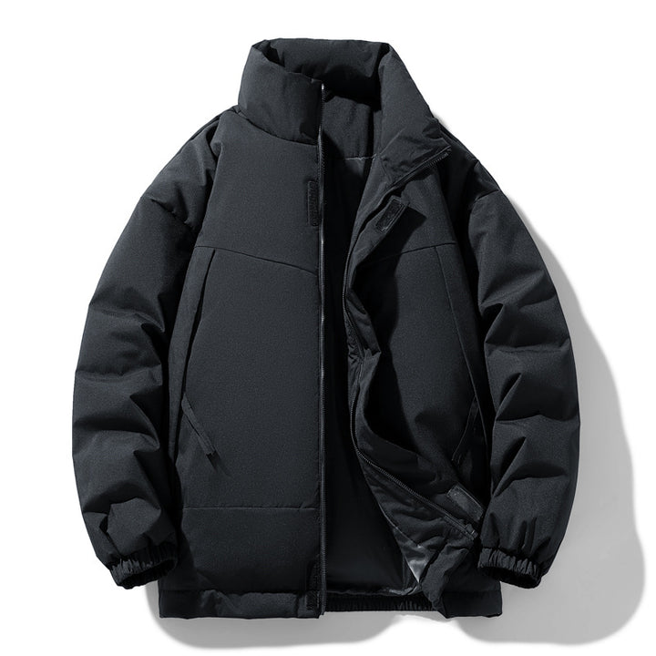 Herren Modische Übergangsjacke mit hohen Kragen Echoarchiv