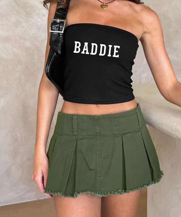 Damen Bandeau-Top mit maritimen Motiv und elastischem Material Echo Archiv