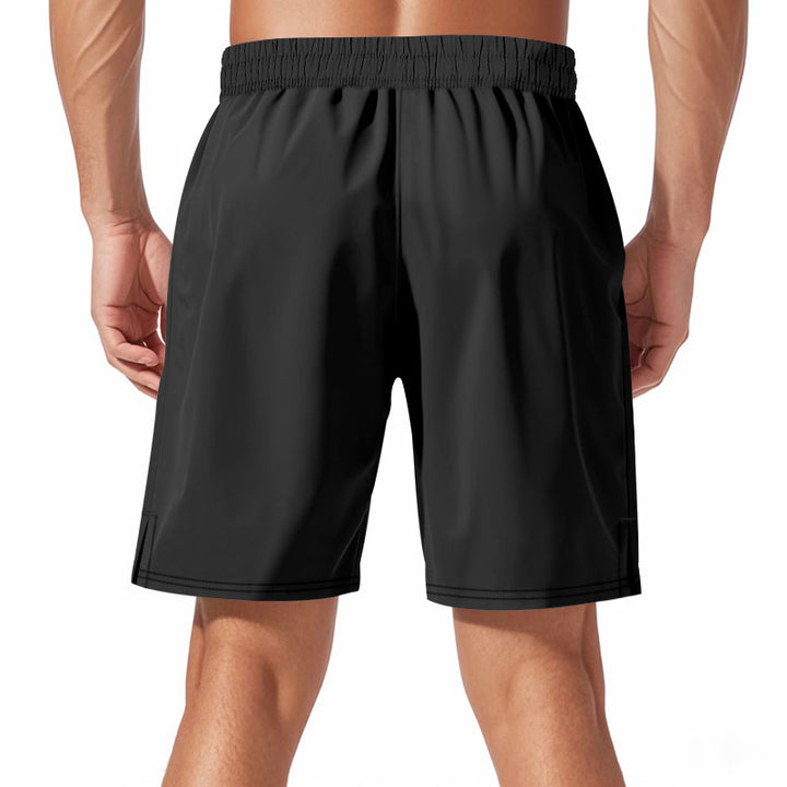 Herren Sport Shorts mit elastischem Bund und praktischen Zipper-Taschen Echoarchiv