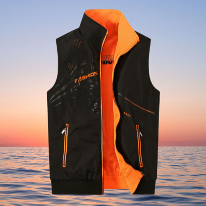 Herren Sportliche High-Performance Weste Echo Archiv