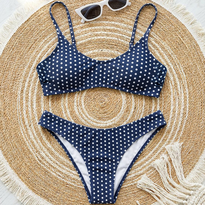 Damen Triangel-Bikini mit verspieltem Pünktchen-Design Echo Archiv