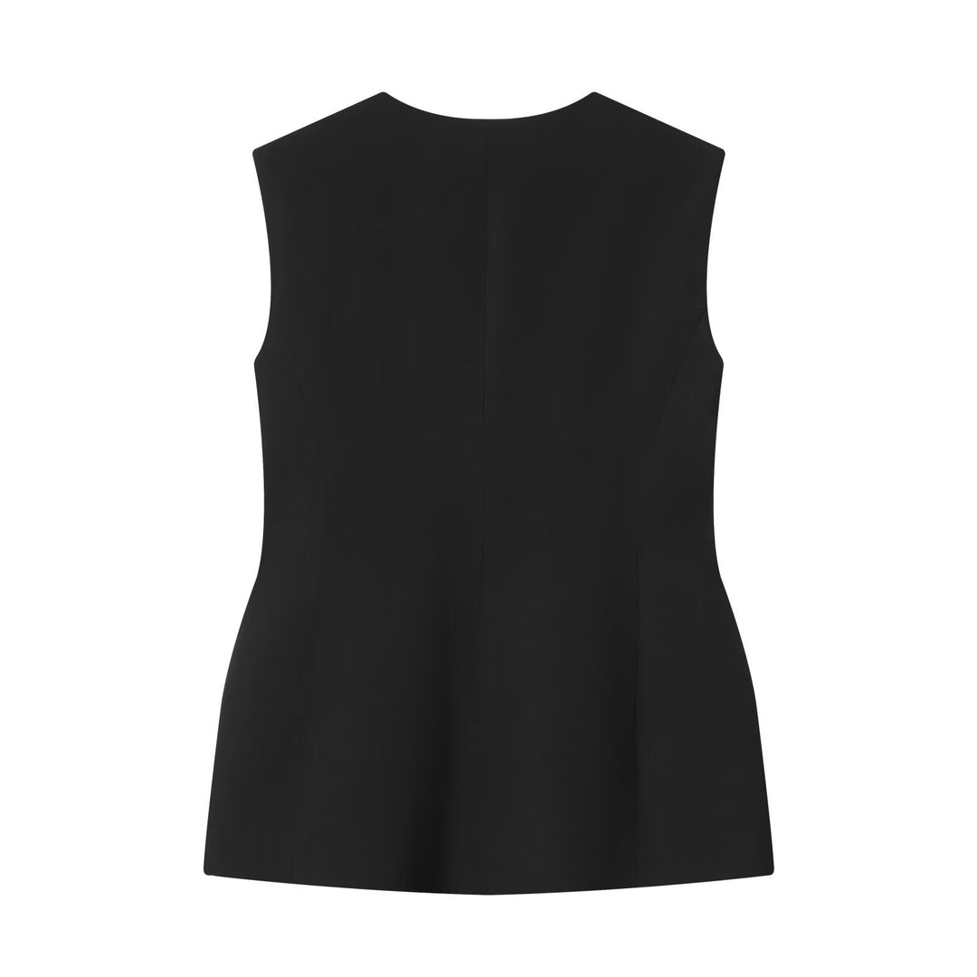 Damen elegante ärmellose Bluse Echo Archiv