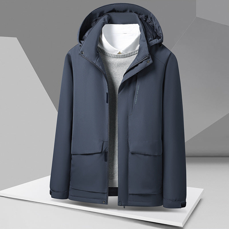 Herren Funktionale Wetterjacke Echo Archiv