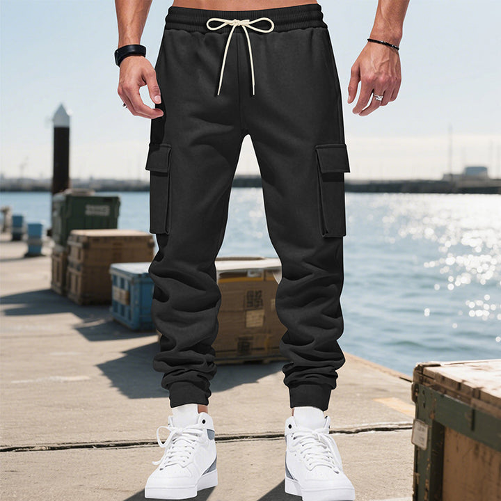 Herren Cargo-Jogginghose mit elastischem Bund und praktischen Seitentaschen Echoarchiv 1760051045