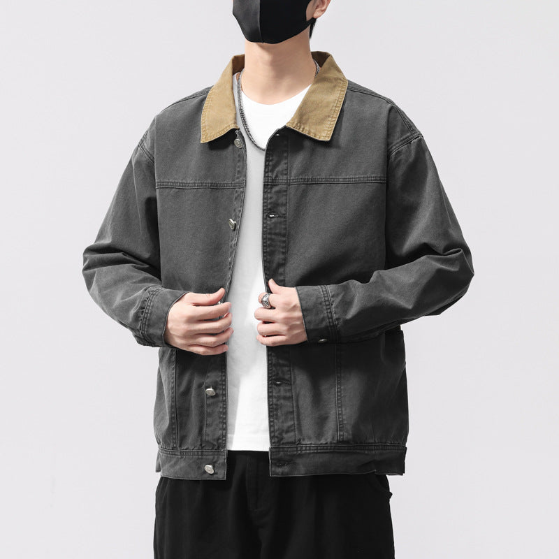 Herren Bequeme Utility-Jacke Echoarchiv
