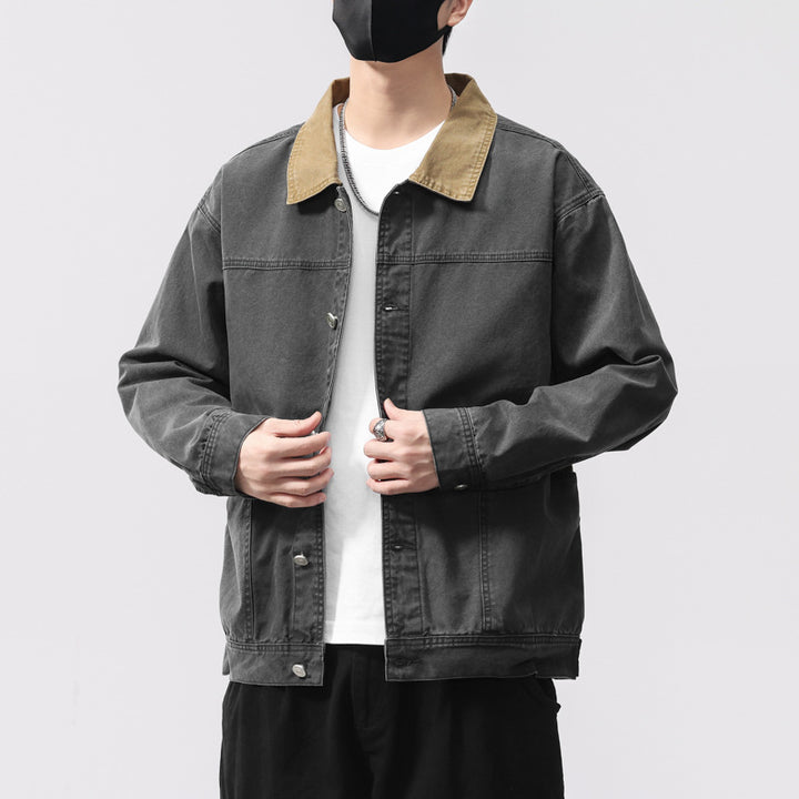 Herren Bequeme Utility-Jacke Echoarchiv