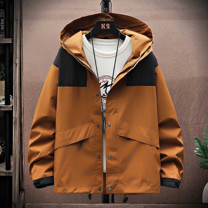 Herren Funktionsjacke mit verstellbarem Kapuzensystem Echo Archiv