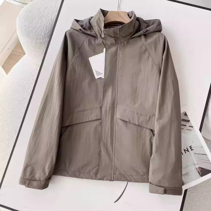 Herren Leichte Übergangsjacke mit Kapuze Echoarchiv