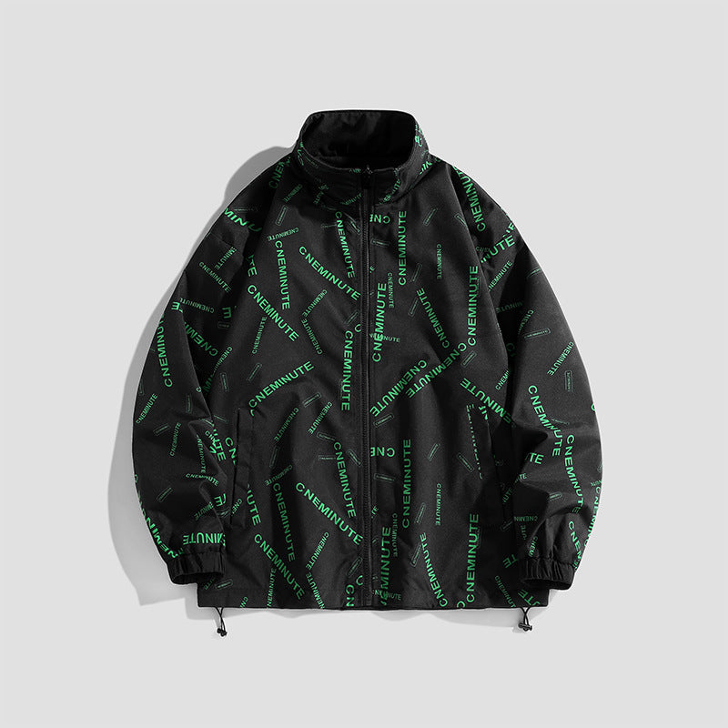 Damen leichte Windbreaker Jacke Echo Archiv