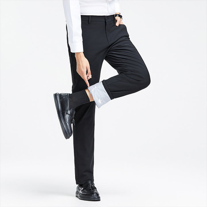 Herren Smarte Casual Stretch-Hosen Echoarchiv