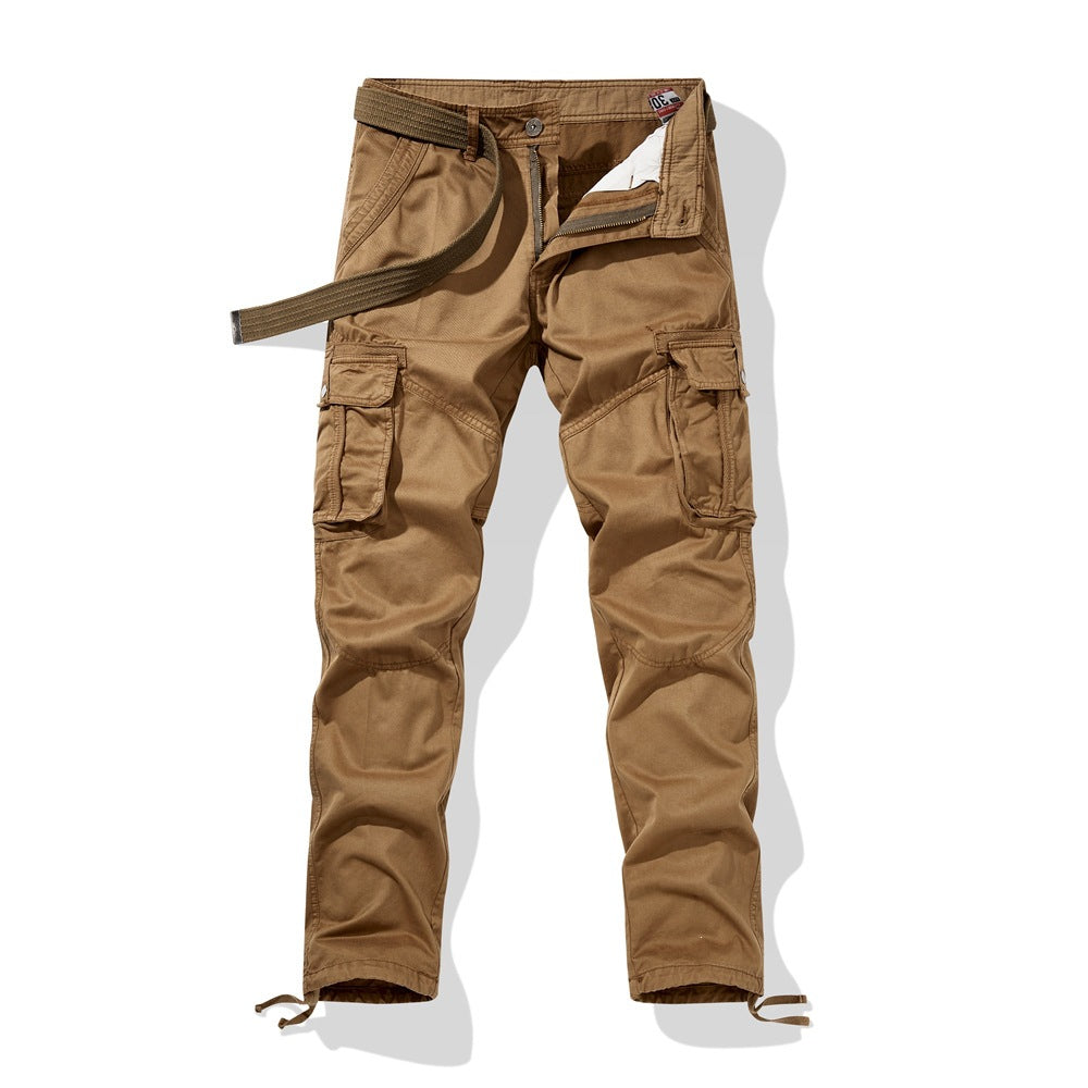 Herren Taktische Cargohose mit Knieabnähern, Mehrfachtaschen und Kordelzug Echo Archiv