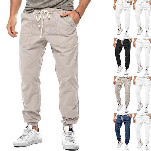 Herren Cargo-Jogginghose mit elastischem Bund und praktischen Taschen Echoarchiv