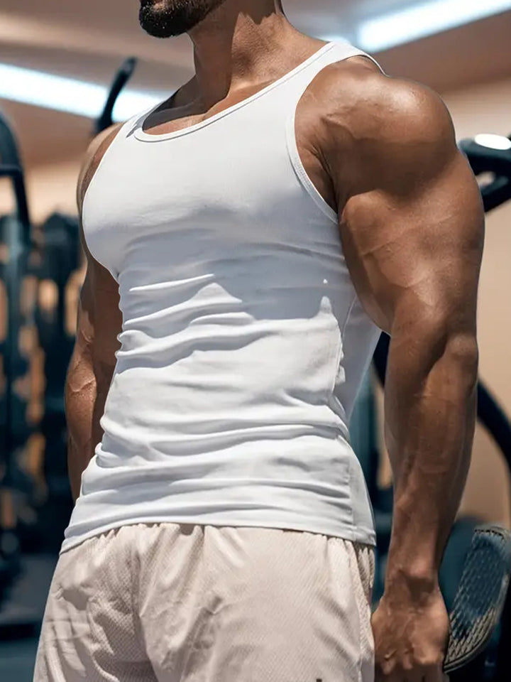 Herren Sport Tanktop mit ergonomischem Schnitt und atmungsaktiver Stofftechnologie Echoarchiv