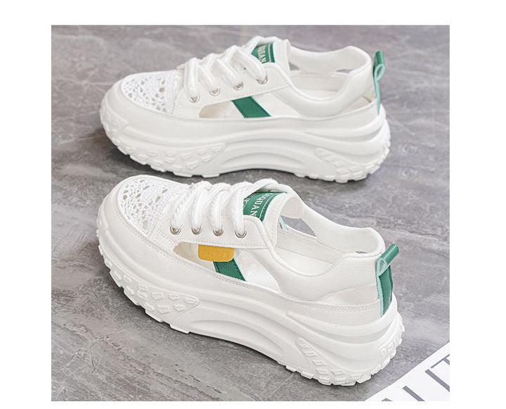 Damen Sportliche Sneaker mit luftiger Netzstruktur und extra hohem Komfort Echo Archiv