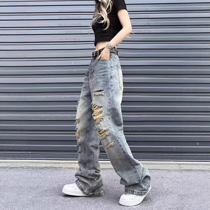 Damen Weitgeschnittene Jeans Echo Archiv