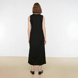 Damen Maxikleid aus weichem und leichtem Jersey Echo Archiv