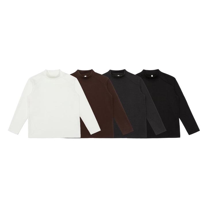 Unisex Sweatshirt mit kurzem Stehkragen und Raglanärmeln Echoarchiv