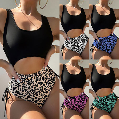 Damen Einteiliger Badeanzug mit Cut-Out-Design und hohem Beinausschnitt Echo Archiv