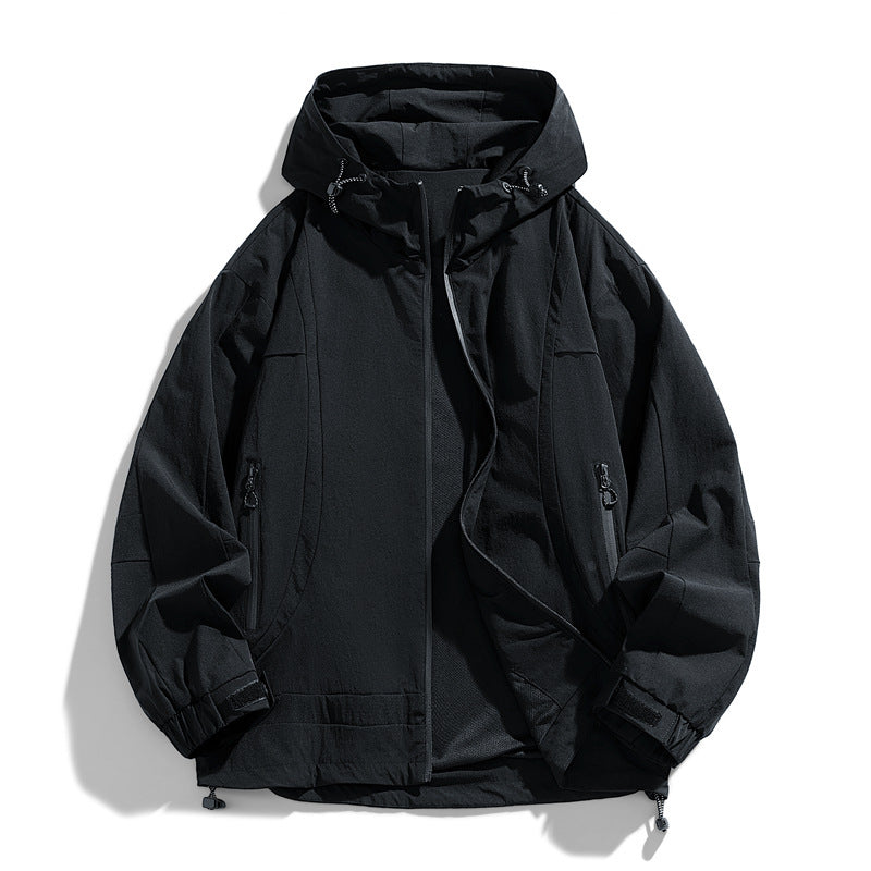 Herren Moderne Outdoor-Jacke Echo Archiv