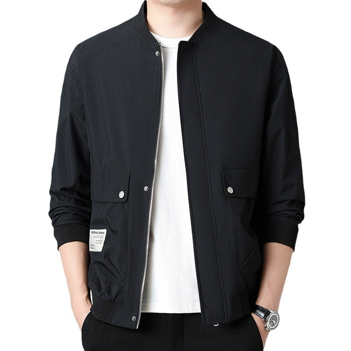 Herren Sportliche Bomberjacke mit Taschen Echo Archiv