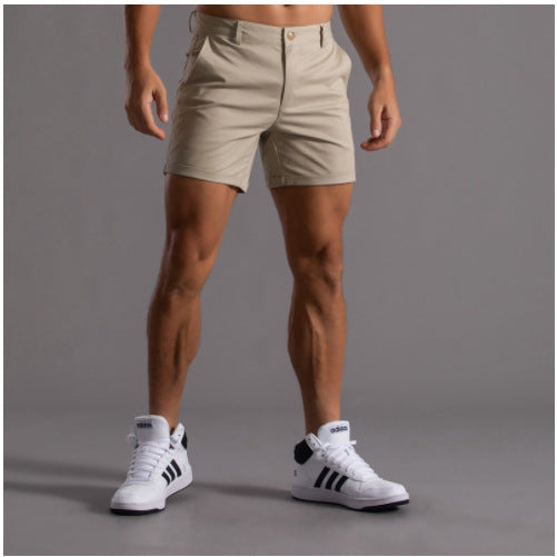 Herren Freizeit-Shorts aus hochwertigem Baumwoll-Mix mit praktischen Taschen Echoarchiv