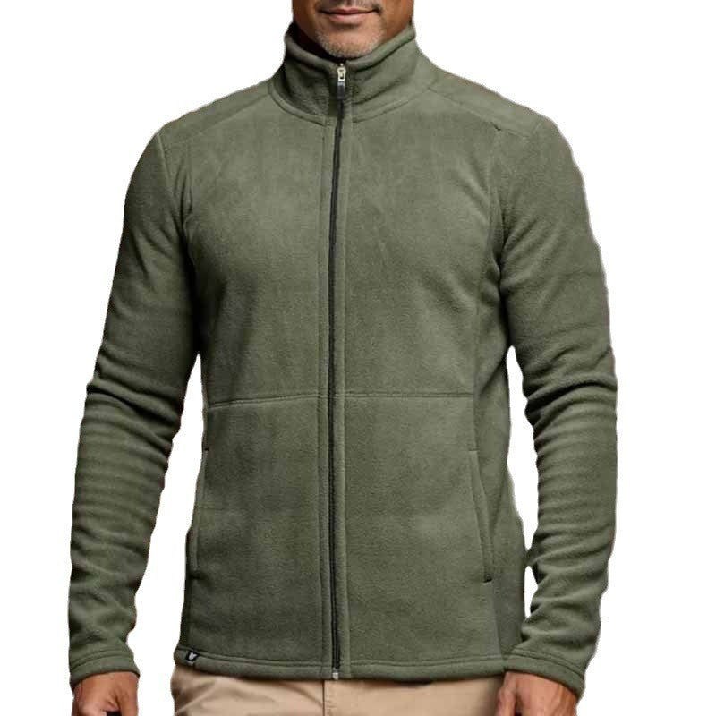 Herren weiche und warme Fleecejacke Echoarchiv