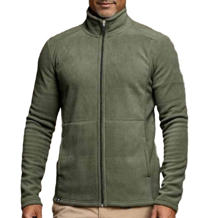 Herren weiche und warme Fleecejacke Echoarchiv