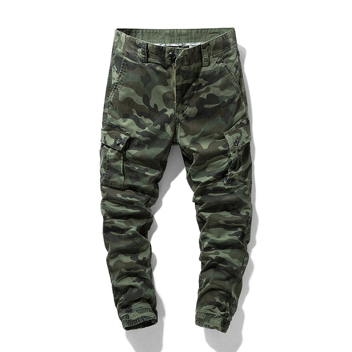 Herren Camo-Utility-Joggerhose mit verstärkten Kniepaneelen und elastischem Knöchelabschluss Echo Archiv