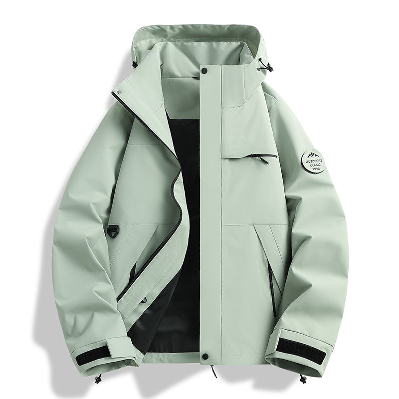 Herren Wasserabweisende Outdoorjacke Echo Archiv