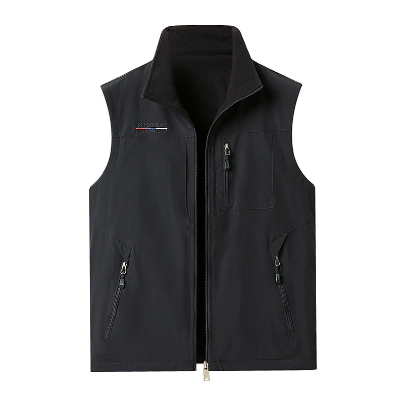 Herren Warmgefütterte Outdoor-Weste Echo Archiv