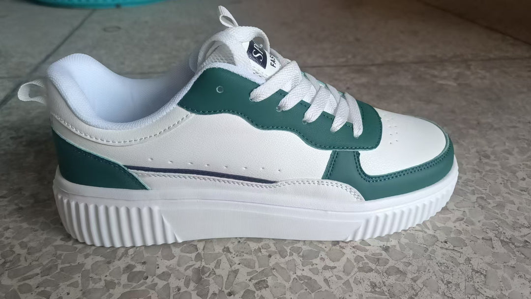Damen nan Plateau-Sneaker mit besonders dicker Laufsohle und gepolstertem Komfortfußbett Echo Archiv
