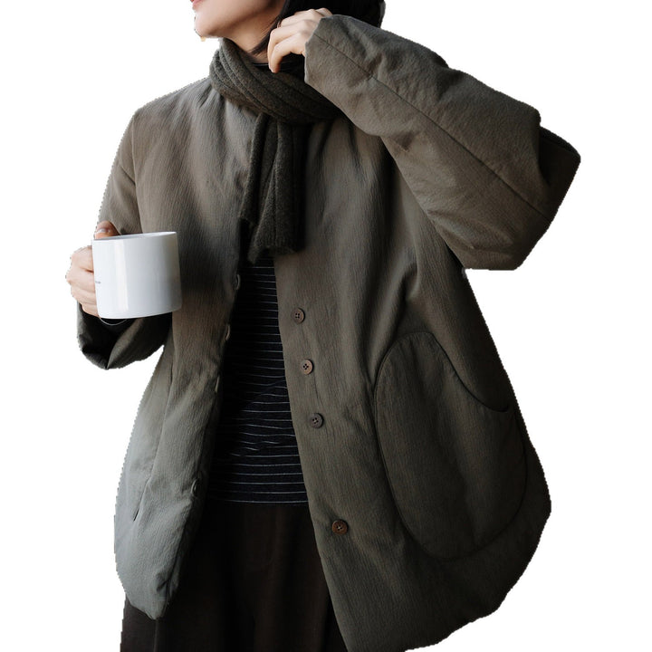 Damen Modische Übergangsjacke mit hohem Kragen Echoarchiv 1789269004