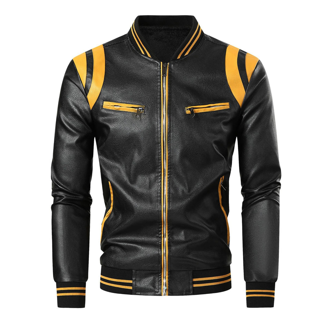 Herren Sportliche Bikerjacke Echo Archiv