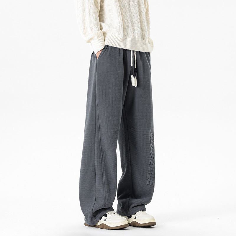 Herren Bequeme und lässige Relaxed Fit Freizeithose