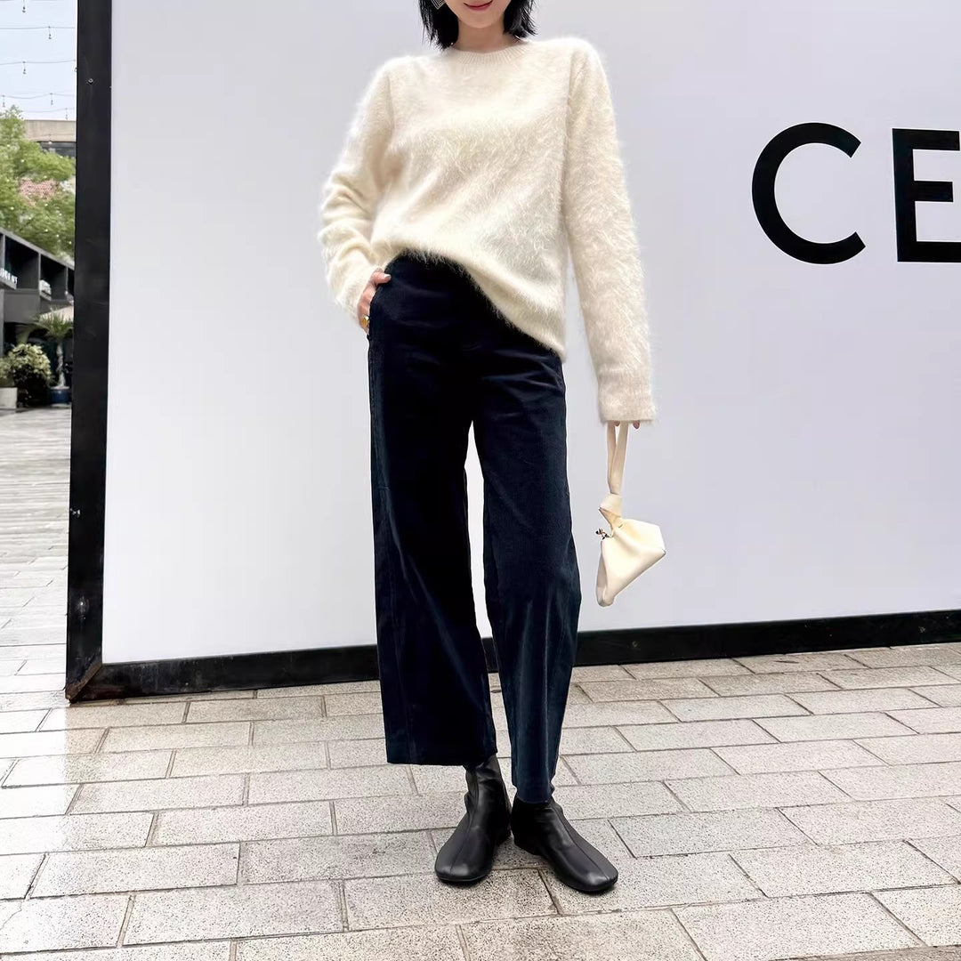 Damen Elegante und bequeme Stoffhose Echoarchiv
