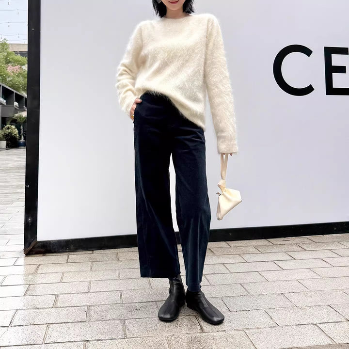 Damen Elegante und bequeme Stoffhose Echoarchiv