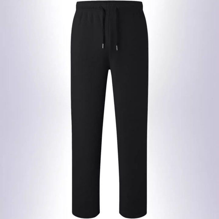 Damen nan fließende High-Waist Palazzo-Loungehose aus leichtem Jersey mit Elastikbund und praktischen Eingrifftaschen Echo Archiv