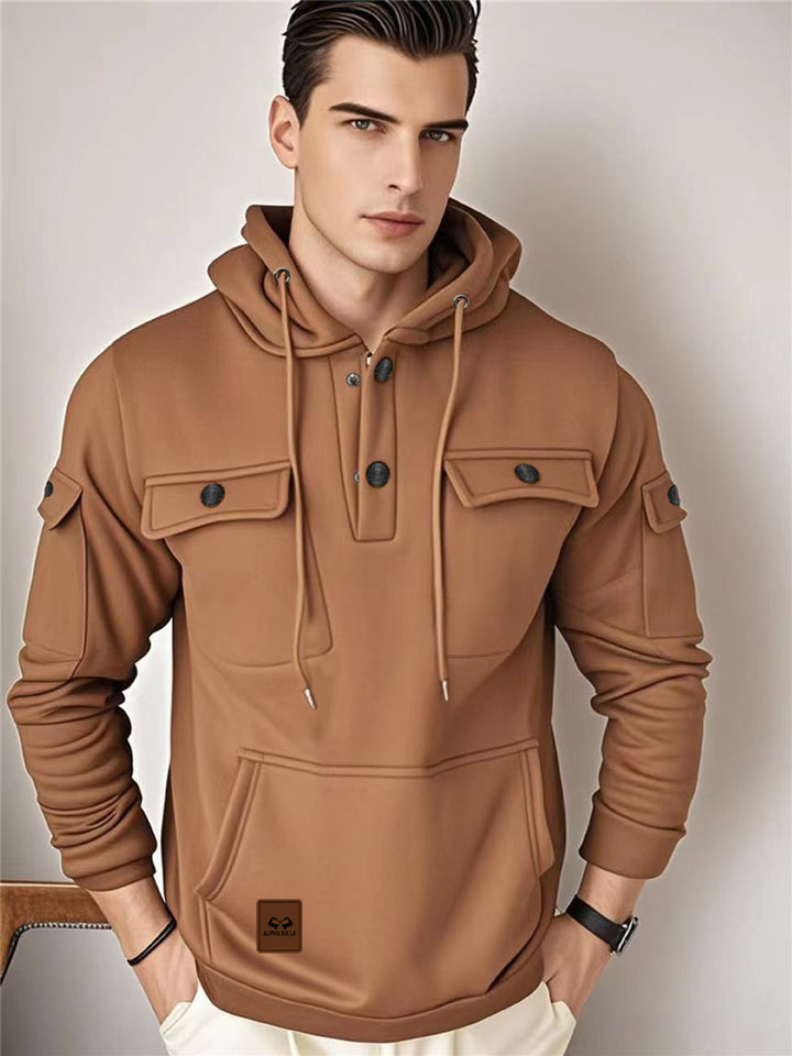 Herren Multifunktionale Kapuzenjacke Echo Archiv