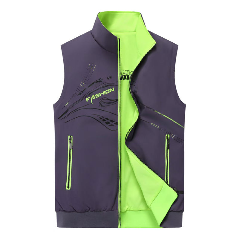 Herren Sportliche High-Performance Weste Echo Archiv