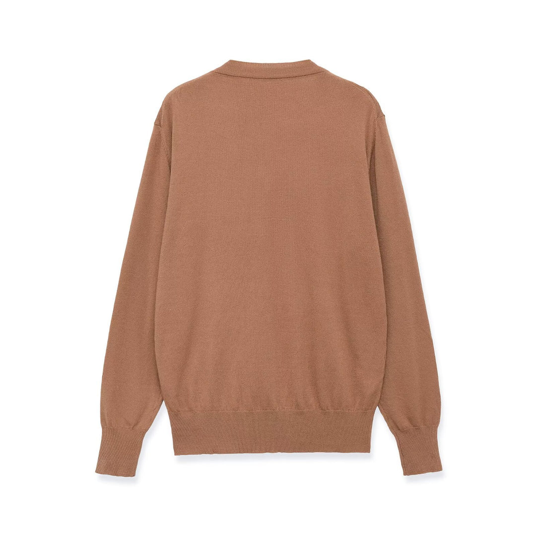Damen Lagenpullover mit tiefem V-Ausschnitt und integriertem Rundhals-Inlay Echo Archiv