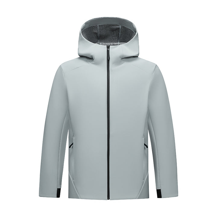 Damen Taillierte Softshelljacke mit Kapuze und Fleecefutter Echoarchiv
