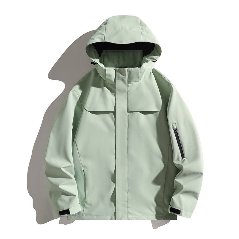 Herren Wasserdichte Funktionsjacke Echo Archiv
