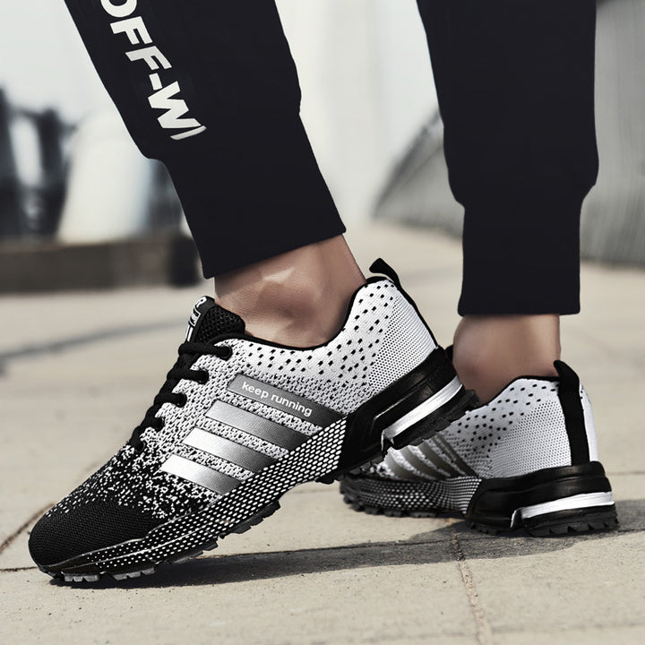 Herren leichte atmungsaktive Lauf‑ und Trail‑Sneaker mit verstärkter Fersendämpfung und griffiger Outdoorlaufsohle Echo Archiv
