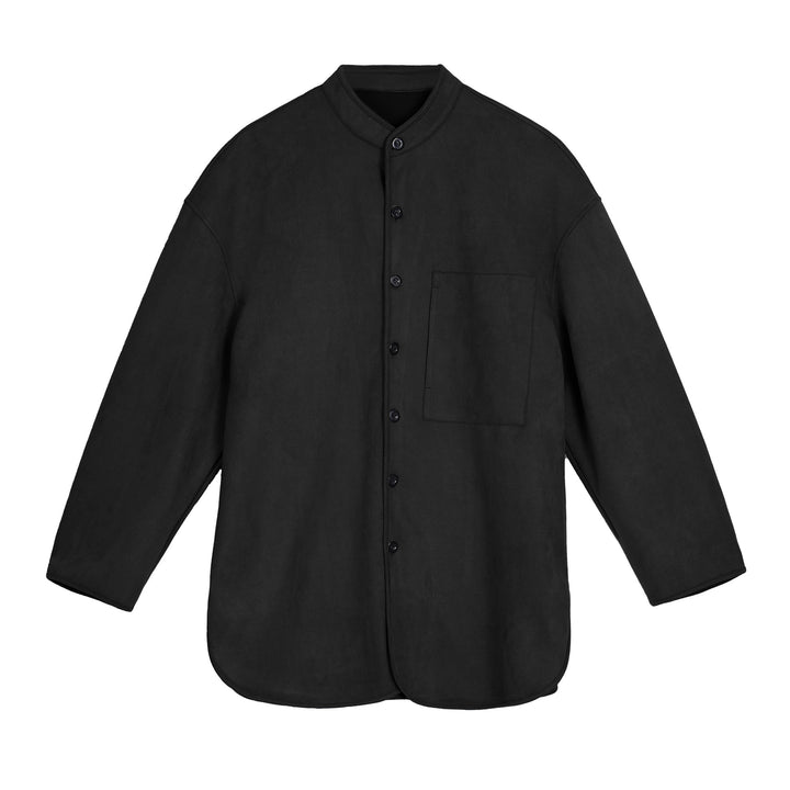 Herren  Modische Überhemdjacke mit praktischer Brusttasche und modernem Stehkragen Echoarchiv