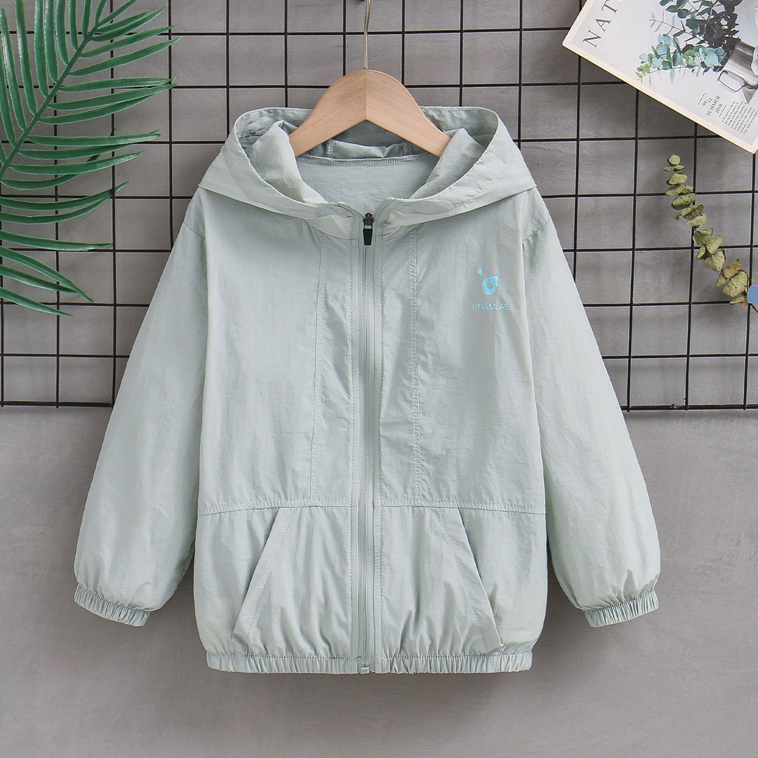 Damen nan ultraleichte Windbreaker Jacke mit Kapuze und elastischen Bündchen Echo Archiv